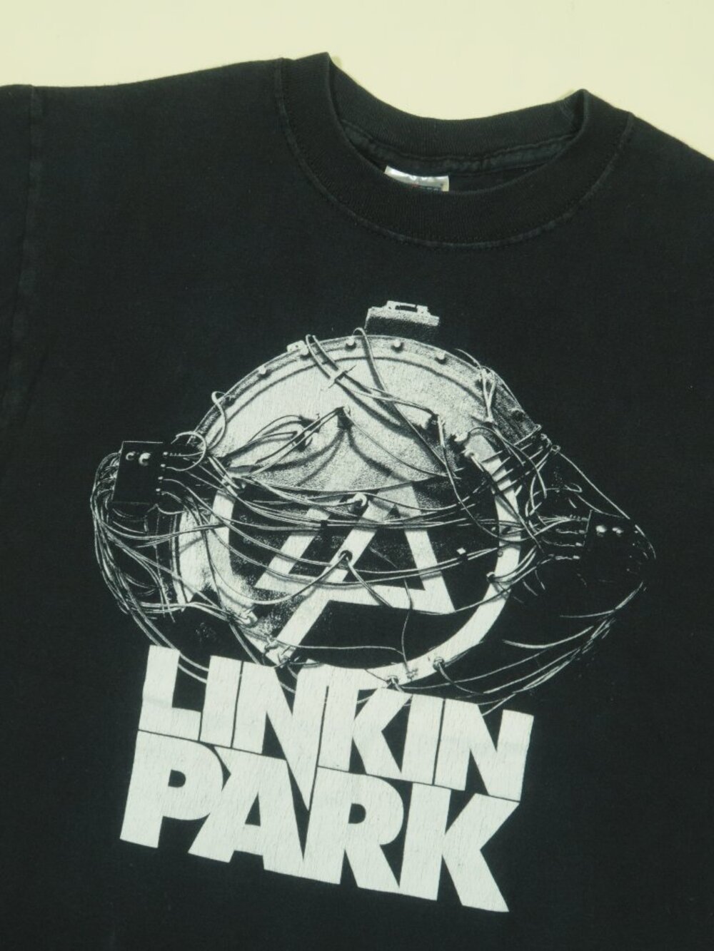Vintage Y2K Linkin Park Band T Shirt Mens S Black Graphic Tee Short Sleeve